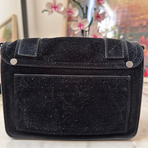 Proenza Schouler PS1 Mini Crossbody in Black Soft Suede - Picture 4 of 16